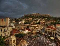Athens-rain
